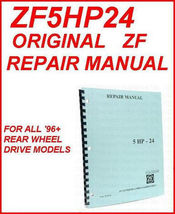 ZF5HP24 Bmw Jaguar Land Rover Rwd Oem Zf Repair Manual Guide Book 5HP24 5 HP-24 - £33.61 GBP