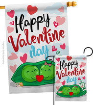 My Sweet Peas Valentine - Impressions Decorative Flags Set S101054-BO - £46.17 GBP