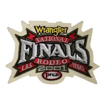 Wrangler National Finals Rodeo Iron On Patch NFR 2001 Las Vegas PRCA Wes... - $11.29