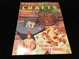 Creative Crafts Magazine August 1975 Summer Fun Crafts, Deco Pots Doll Making - £7.99 GBP
