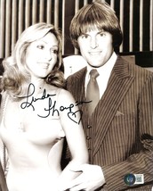 Linda Thompson Signed 8X10 Photo W/ Husband Bruce Caitlyn Jenner Hee Haw Bas Coa - £78.32 GBP
