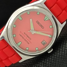 Vintage Seiko Automatic Japan Mens Date Peach Watch 603-a313738-6 - £29.26 GBP