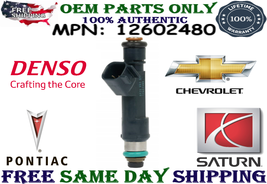 #12602480 Denso GENUINE Fuel Injector for 2008, 2009 Saturn Aura 2.4L I4 1 PIECE - £29.57 GBP