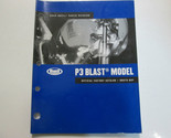2005 Buell P3 Blast Modelos Partes Catalog Manual Fábrica Nuevo - $110.16
