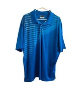 PGA Tour Airflux Men&#39;s Polo Golf Shirt Short Sleeve Collared Blue Size X... - $449.36 MXN