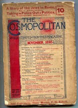 Cosmopolitan 11/1895- Theodore Roosevelt- Tragedy of South Carolina - $162.96