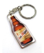 San Miguel Beer Bottle Shaped Double Sided Acrylic Keychain Key Ring -Ne... - £12.43 GBP