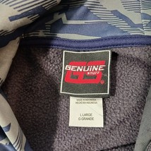 Genuine Stuff Auburn Tigers Men’s Gray Drawstring Hoodie Pullover Sweatshirt L image 3