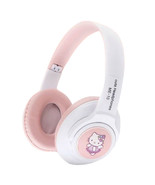 Hello Kitty Wireless Bluetooth Headphones Earmuffs Hang Neck Headset Mic... - £17.30 GBP