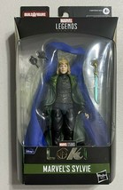 Marvel Legends Disney Loki Sylvie 6 In Figure Baf Watcher - £16.28 GBP