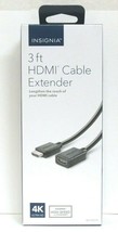 Insignia - 3FT HDMI Cable Extender - Black - £10.65 GBP