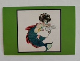 The Little Mermaid Postcard Disney Villains Collection Ursula Sea Witch - £3.90 GBP