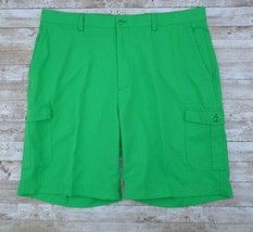 Island Republic Men&#39;s Cargo Shorts 38 Bright Green A Declaration of Style - £9.86 GBP