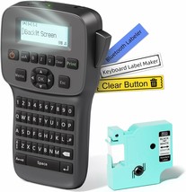 Label Maker Machine With Tapes Waterproof, Rechargeable Label, Lm1600 Black - $50.95