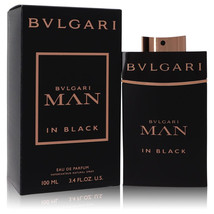 Bvlgari Man In Black Cologne By Eau De Parfum Spray 3.4 oz - £107.43 GBP