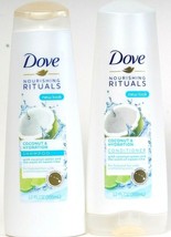 1 Dove 12 Oz Nourishing Rituals Coconut & Hydration Shampoo & Conditioner Set - $23.99