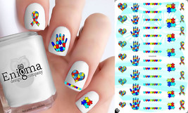 Autism Awareness Nail Decals (Set of 47) - £3.94 GBP