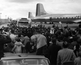 Senator John F. Kennedy greets supporters at airport New 8x10 Photo - £6.93 GBP