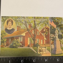Jennie Wade House And Monument, Gettysburg, Pennsylvania Vintage Linen Used - £1.58 GBP