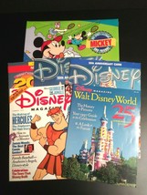 Walt Disney Magazines, 25th Anniversary Guide &amp; Calendar Lot (5 Pieces) - £15.93 GBP