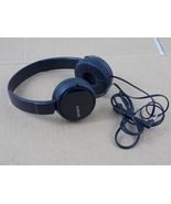 Sony Outdoor Wired Headphones - Black (MDR-ZX110) used free ship USA - $10.99
