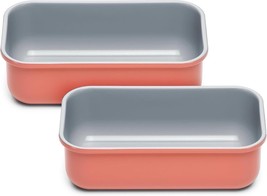 Caraway 1 lb Non-Stick Ceramic Loaf Pan Duo, Non-Toxic, Perracotta  - $84.14