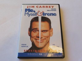 Me, Myself &amp; Irene DVD 2001 Special Edition Rated R Widescreen Jim Carrey - £8.09 GBP