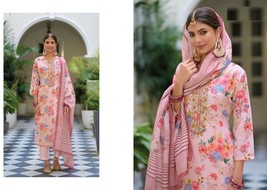 Readymade Sharara Suit Indian Wedding Linen with Gotta Party wear Size 3... - $58.26