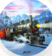 Lenox Holiday Santa Express Train Collector Plate Christmas 31st  2021 LE New - $25.65