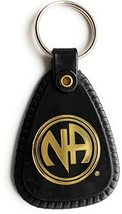 NA Keychain Black Clean Multiple Years of Sobriety Narcotics Anonymous Keytag - £5.53 GBP