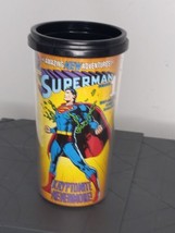 Superman Insulated Travel Mug Cup DC Comics Superhero Coffee Comic Cover... - $11.88