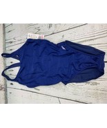 Womens Swimsuit One Piece Super Pro Solid Adult Navy Medium - £22.50 GBP
