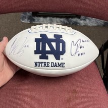 Everett Golson/Corey Robinson - DUAL SIGNED NOTRE DAME FOOTBALL - Curate... - £47.30 GBP