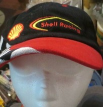 Shell Oil Racing Gas Checkered Flag Logo One Size fits all Hat Baseball Cap - £7.52 GBP