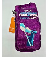 Disney Parks Epcot Food Wine Festival Remy Water Bottle Holder Lug Bag Huggie SE - $72.26