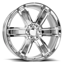 24X10 REPLICA 050 6X139.7 +31 78.1 Chrome - Wheel - $540.00