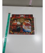 Coca-Cola Playing Cards Collectible Christma Santa Claus Tin 1996 Vintag... - £11.64 GBP