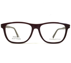 Ermenegildo Zegna Brille Rahmen EZ 5044-F 071 Brown Rot Asien Für 55-15-145 - £44.46 GBP