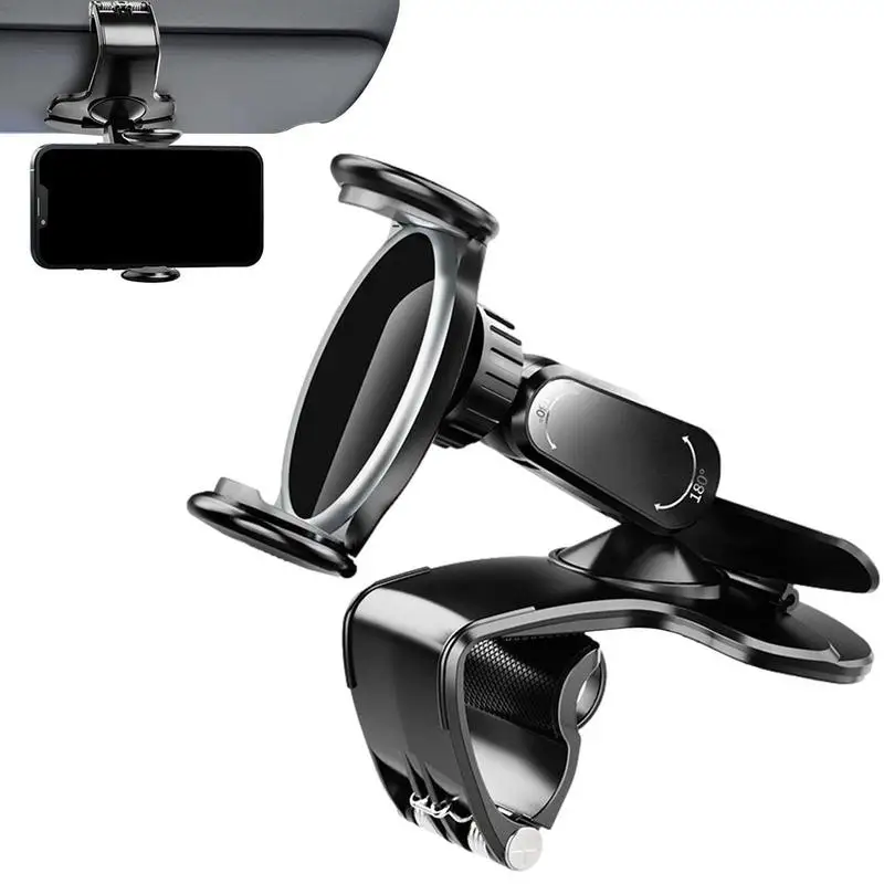 Car Phone Holder 360 Degree Rotating Dashboard Phone Mount Holder With Temporary - £17.97 GBP