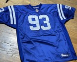 Freeney Reebok NFL Equipment Indianapolis Colts Sz 58 (3XL) Blue 93 Jers... - £11.91 GBP