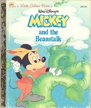 Walt de Disney Mickey Et The Beanstalk ( un Peu Golden Livre ) - $9.87