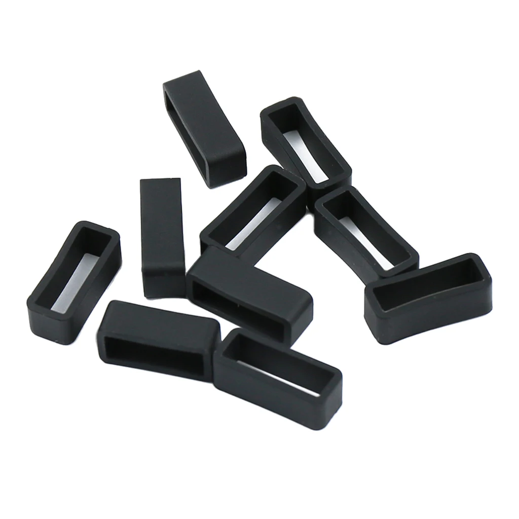 Sporting 10pcs 14-22MM Rubber SA Belt Loops Watch SA Holder Lock  Replacement Lo - £24.04 GBP