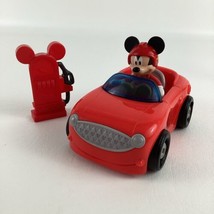 Disney Mickey Mouse &amp; Friends Action Figure Fuel Pump Roadster Racer Veh... - £11.68 GBP