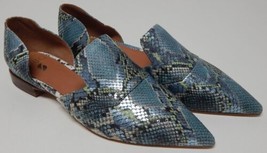 Franco Sarto Toby Size US 8.5 M EU 38.5 Women&#39;s Leather Slip-On Shoes Airy Blue - £32.92 GBP