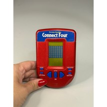 Vintage Connect Four 4 Electronic Handheld Travel Game Hasbro 2002 Teste... - $147.08 MXN
