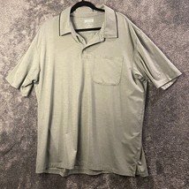 Duluth Trading Shirt Mens Extra Large Grey Polo Work Summer Outdoors Per... - £8.32 GBP