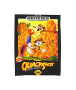 Quackshot Starring Donald Duck Sega Genesis Box Retro Video Game Fleece ... - $61.88 CAD+