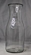 Anchor Hocking Glass Bicentennial 1776-1976 Milk Bottle Carafe Vase US10 - $9.61