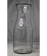 Anchor Hocking Glass Bicentennial 1776-1976 Milk Bottle Carafe Vase US10 - £7.56 GBP