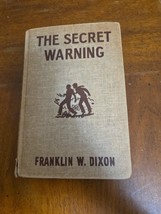 Hardy Boys Mysteries The Secret Warning Franklin W. Dixon HC 1938 Vintage - $280.62 MXN